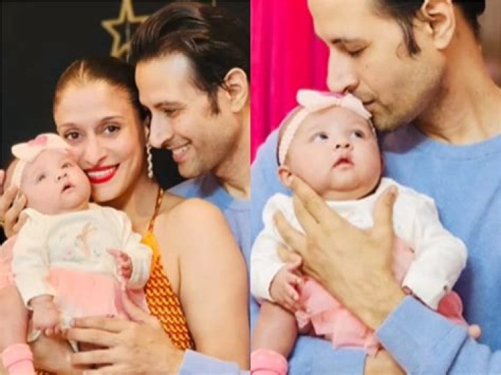 WATCH: Shrimad Ramayan's Shilpa Saklani and her daughter get candidly captured by husband Apurva Agnihotri