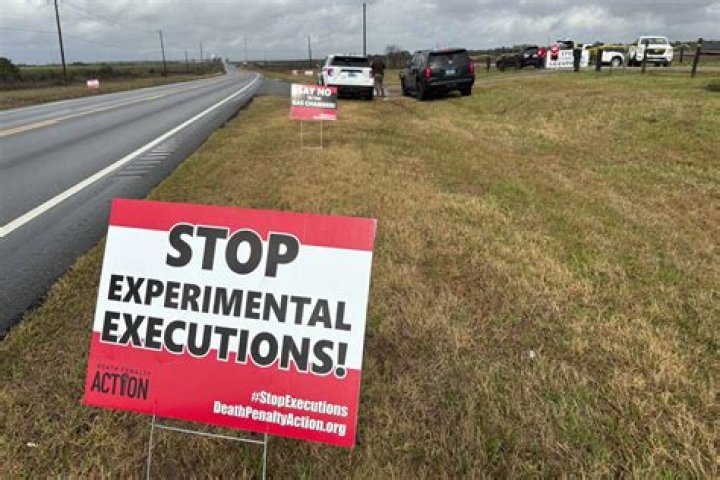 What happened at the nation’s first nitrogen gas execution: An AP eyewitness account