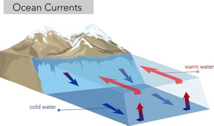 What happens when ocean currents meet