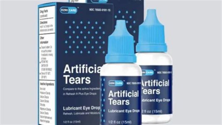 What is Ezricare Artificial Tears and why are the eyedrops being recalled?