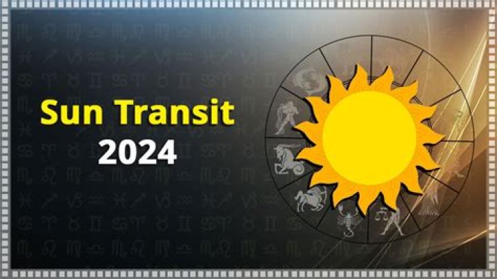 When Sun will transit in 2024?