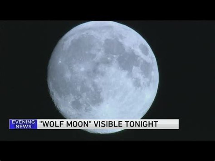 When will January’s Wolf Moon light up the sky?