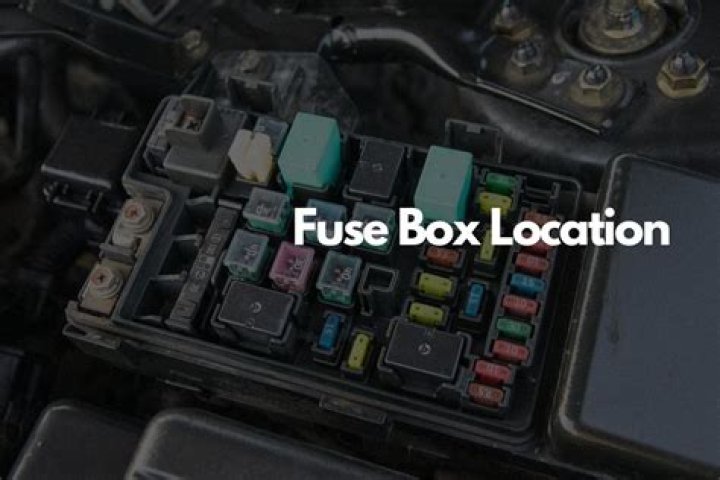 Where is the fuse box in toyota camry