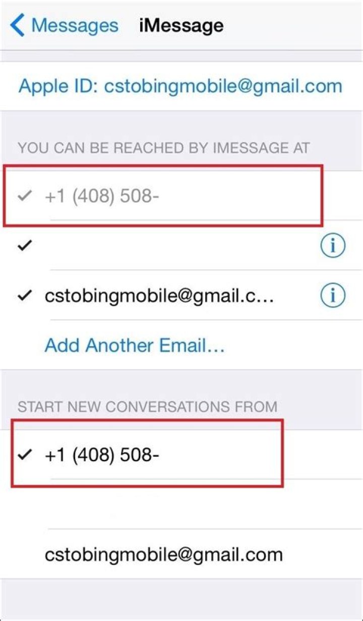 Why Do Some iMessages Show Up as an Email Instead of a Phone Number?