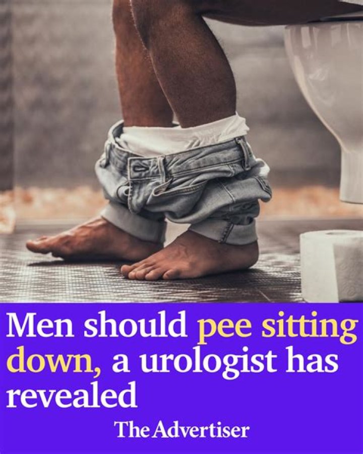 Why Men Should Pee Sitting Down