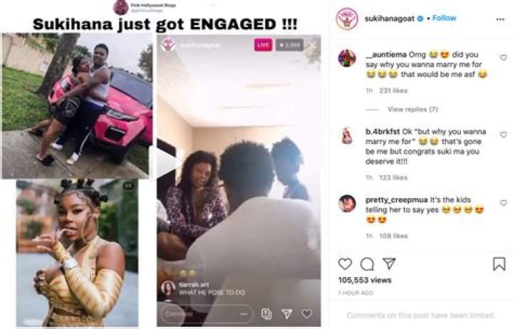 ‘Why You Wanna Marry Me For?’: ‘Love and Hip Hop Miami’ Star Sukihana Gets Engaged on Instagram Live