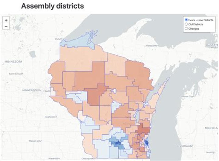 Wisconsin Democrats inch closer to overturning Republican-drawn legislative maps