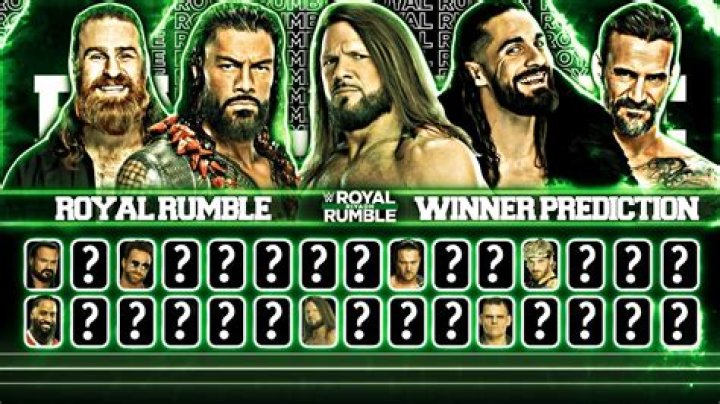 WWE Royal Rumble 2012 Card Prediction